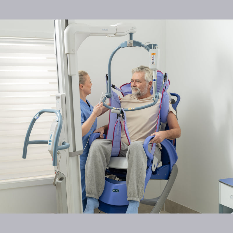 Arjo Maxi Move Powered Full Body Patient Floor Lift