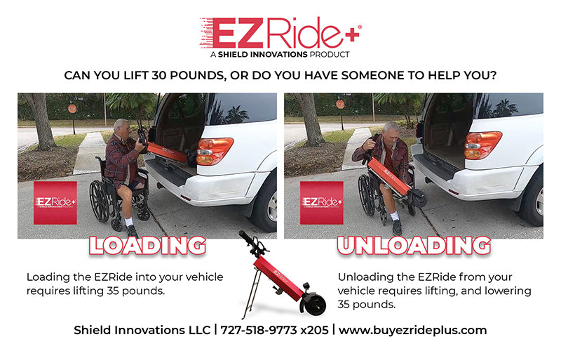 EZRide+ Lightweight Electric Mobility Device