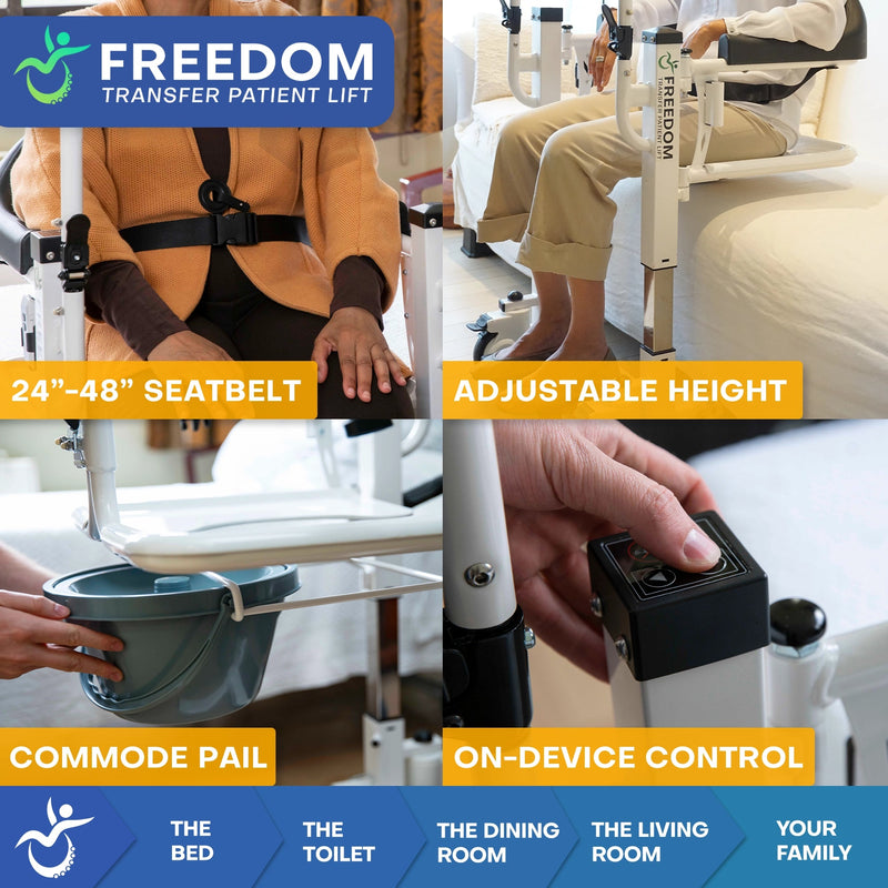 Freedom Transfer Patient Lift - Sling Free Transfers