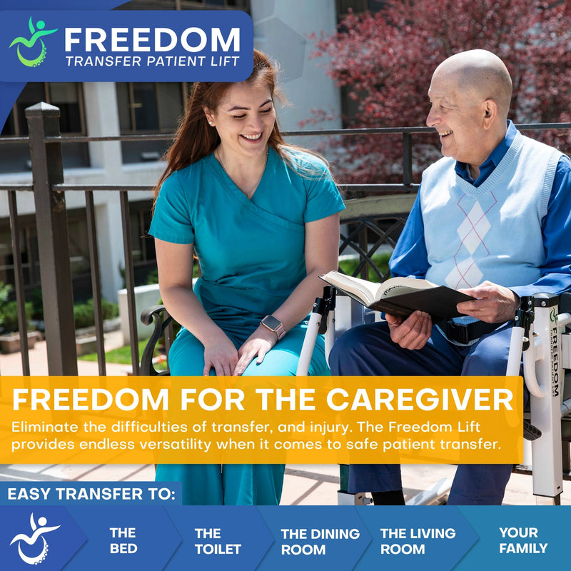 Freedom Transfer Patient Lift - Sling Free Transfers