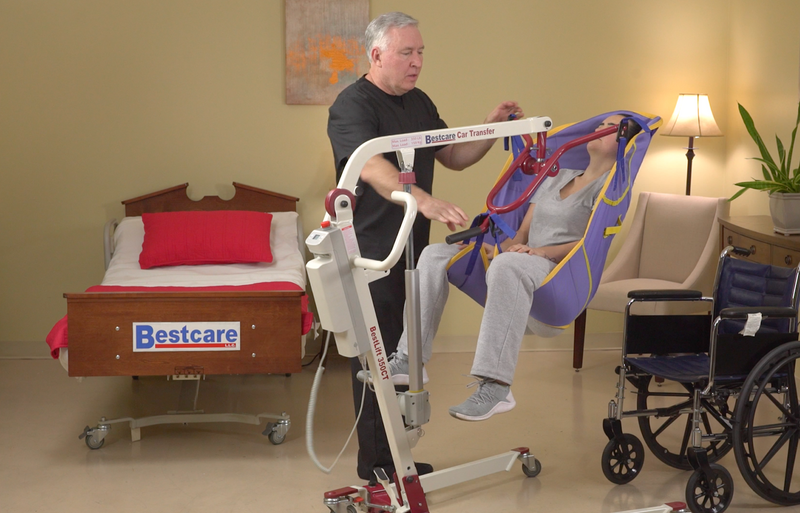 Bestcare BestLift PL350CT Electric Car Transfer Patient Lift