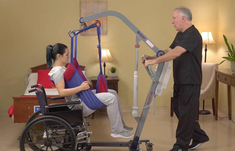 Bestcare BestLift PL400 (Manual / Hydraulic Full-Body Patient Lift)