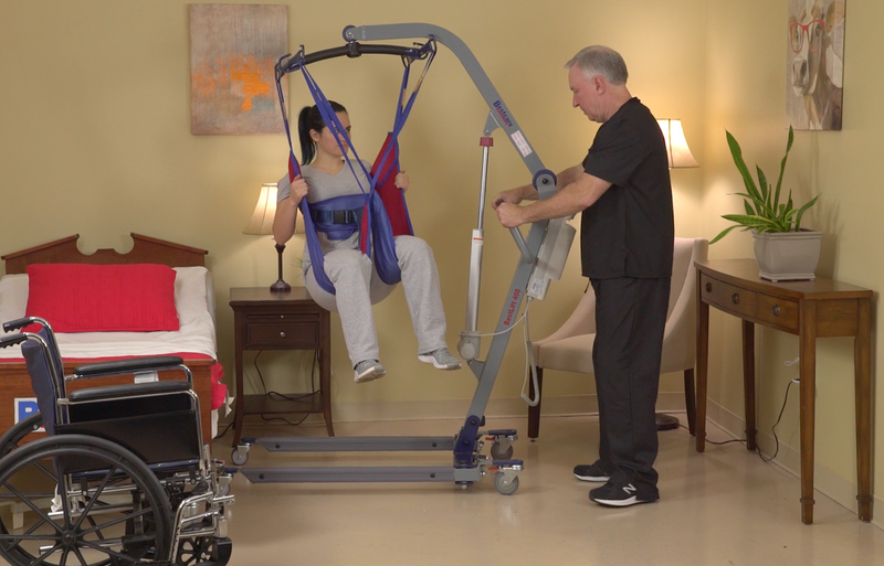 Bestcare BestLift PL400 (Manual / Hydraulic Full-Body Patient Lift)