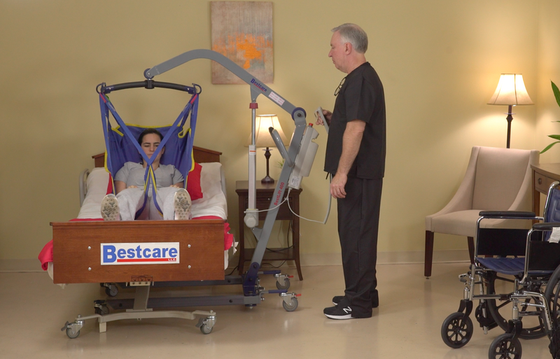 Bestcare BestLift PL400 (Manual / Hydraulic Full-Body Patient Lift)