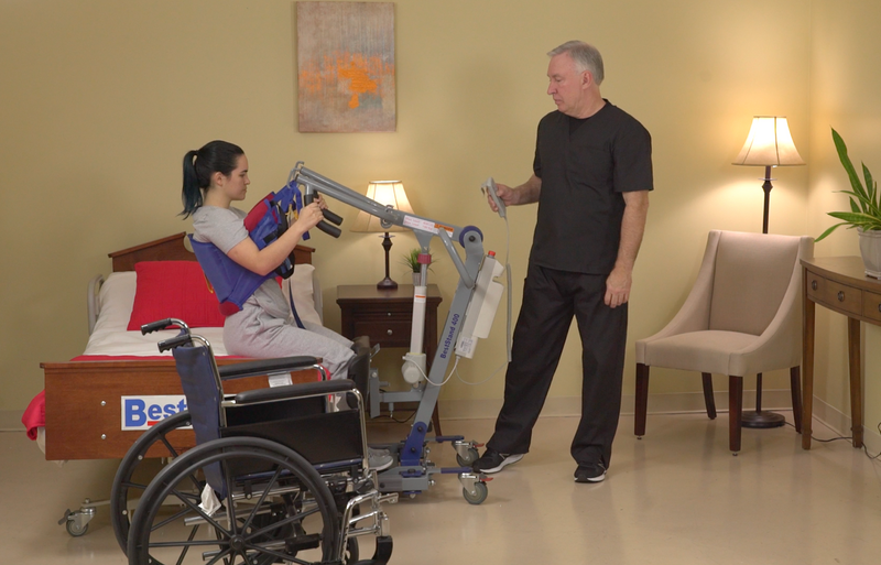 Bestcare BestStand SA500 Sit-to-Stand Lift — 500 lb Electric Standing Transfers