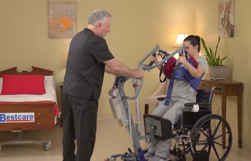 Bestcare BestStand SA500 Sit-to-Stand Lift — 500 lb Electric Standing Transfers